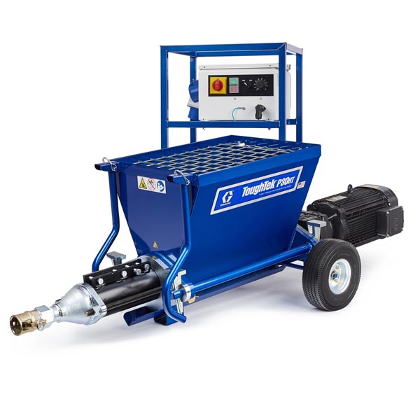 Graco PumpToughTek P30HT Epoxy Grout Pump Machine Support Tecnologies