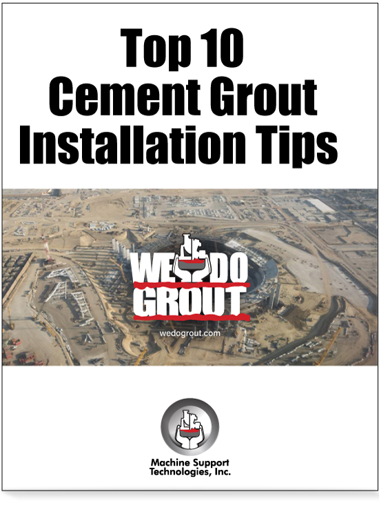 Top 10 Cement Grout Installation Tips - Machine Support Tecnologies